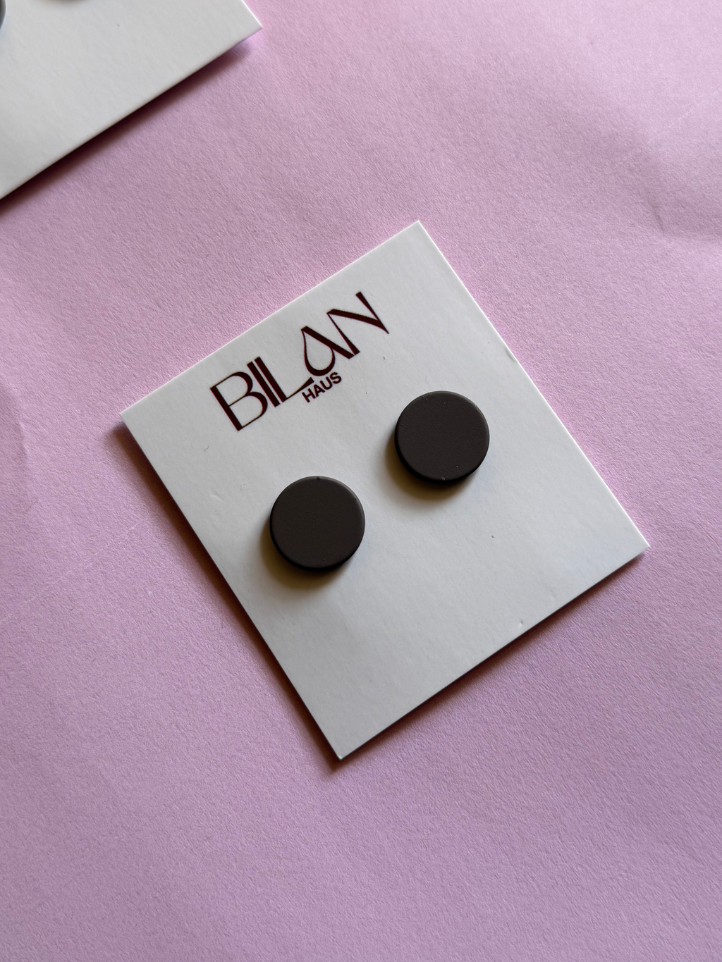 Flat Hijab Magnets - 2 Pack: Brown