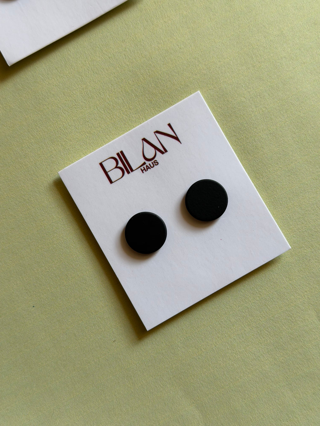 Flat Hijab Magnets - 2 Pack: Black