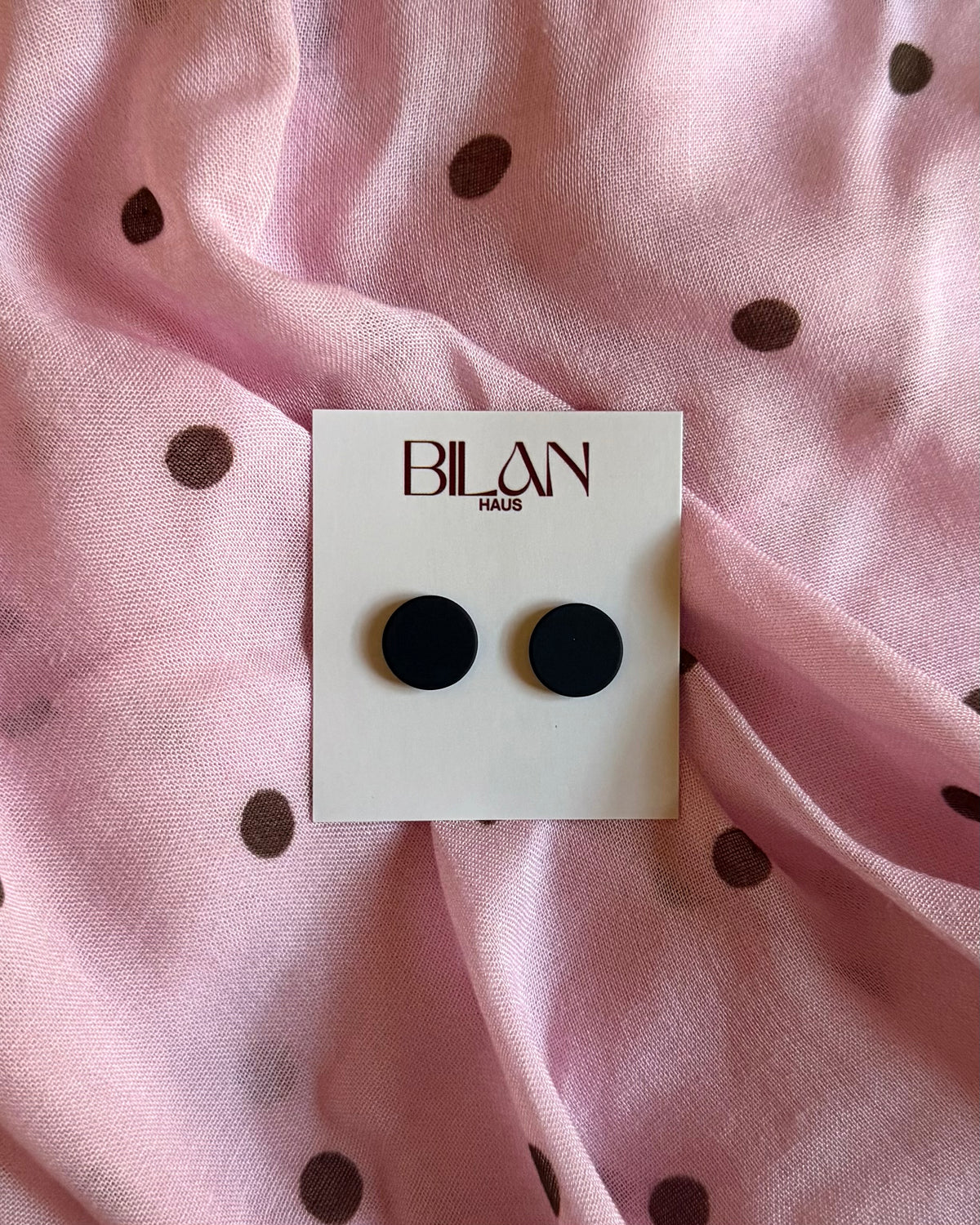 Flat Hijab Magnets - 2 Pack: Black